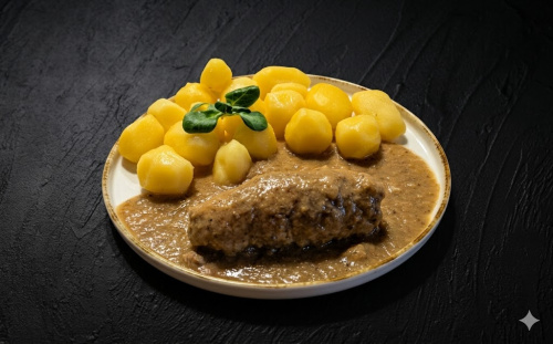 150g Záhorácký závitek, lahůdkové brambory